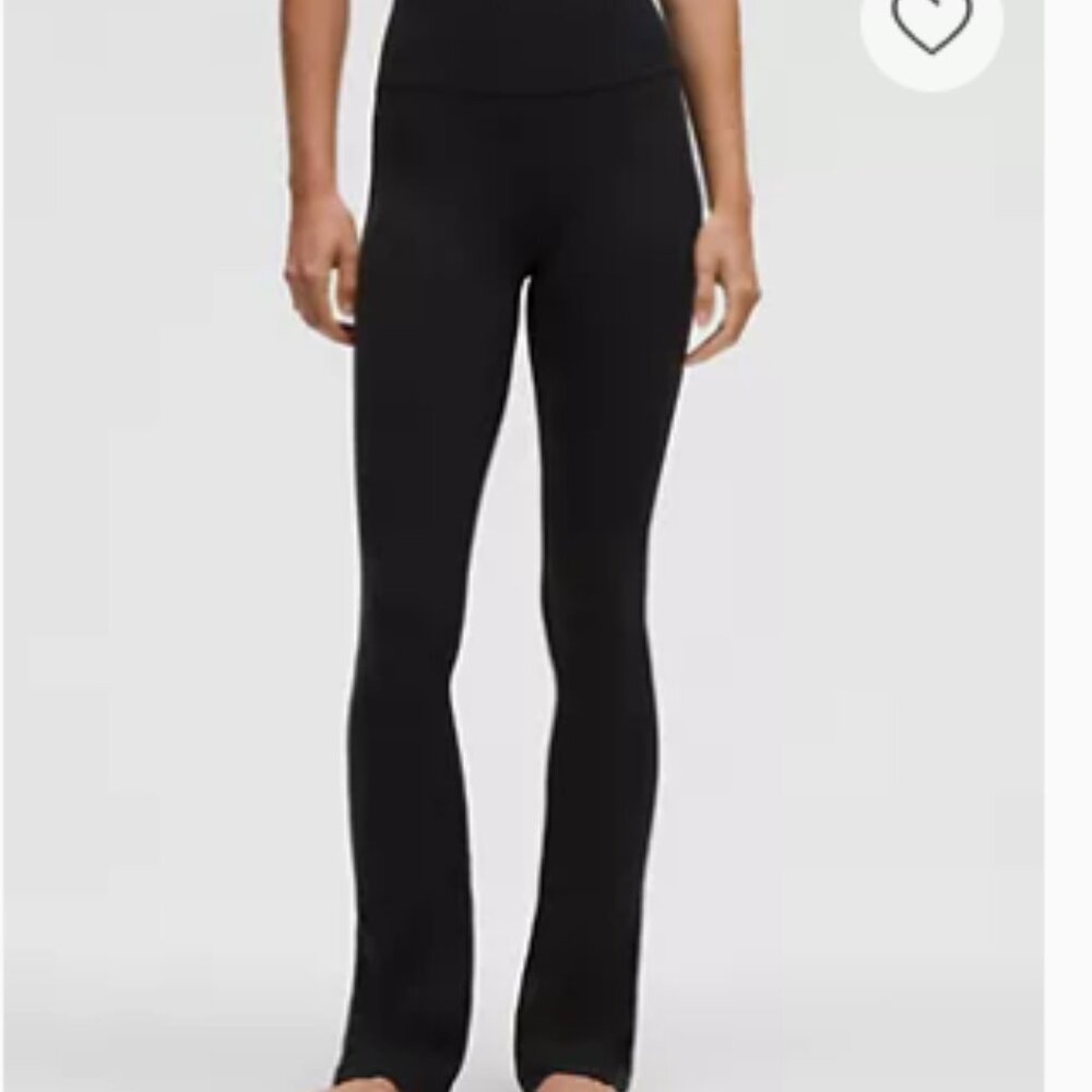 Lululemon Align™ High-Rise Mini-Flare Pant (black) 31” inseam